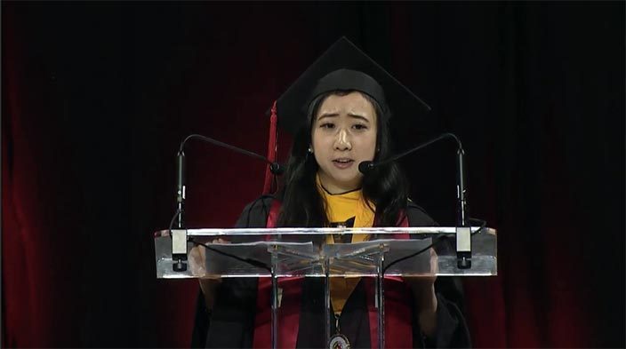 Chinese Student Takes Heat for Defending Freedom of Speech