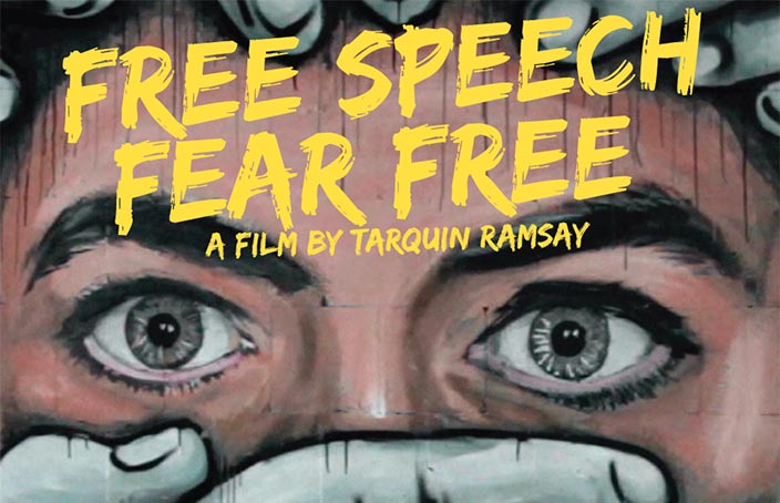 2017 Free Speech Award Winner Tarquin Ramsay Reflects on the Making and Aftermath of Free Speech, Free Fear